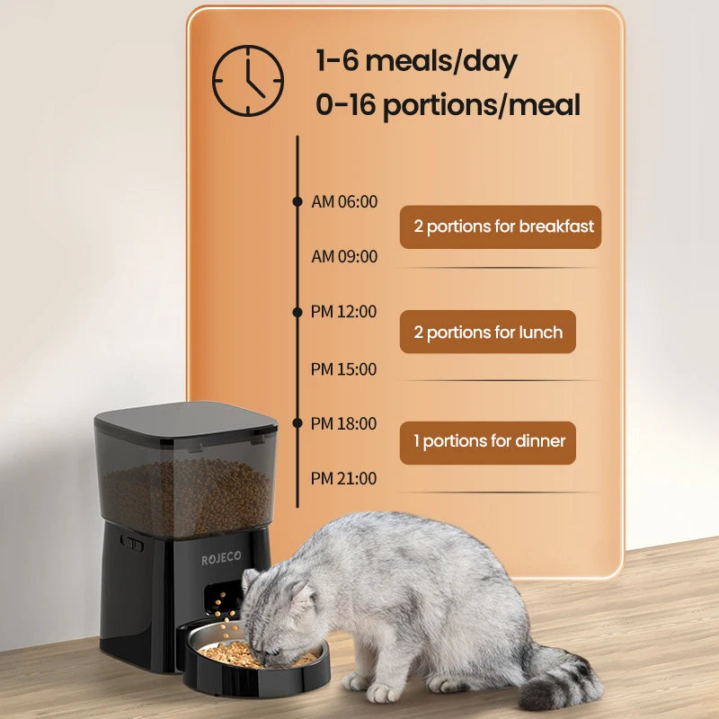 Smart Automatic Cat Feeder for Pets