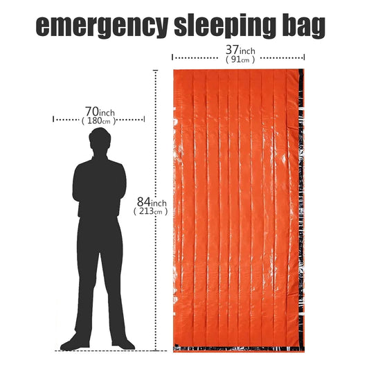 Emergency Mylar Sleeping Bag Waterproof Survival Blanket