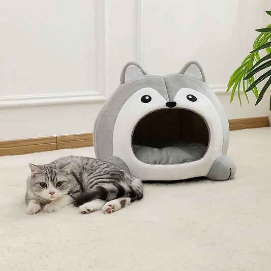 Very Soft Cat Bed / Pet Basket / Small Dog Lounger