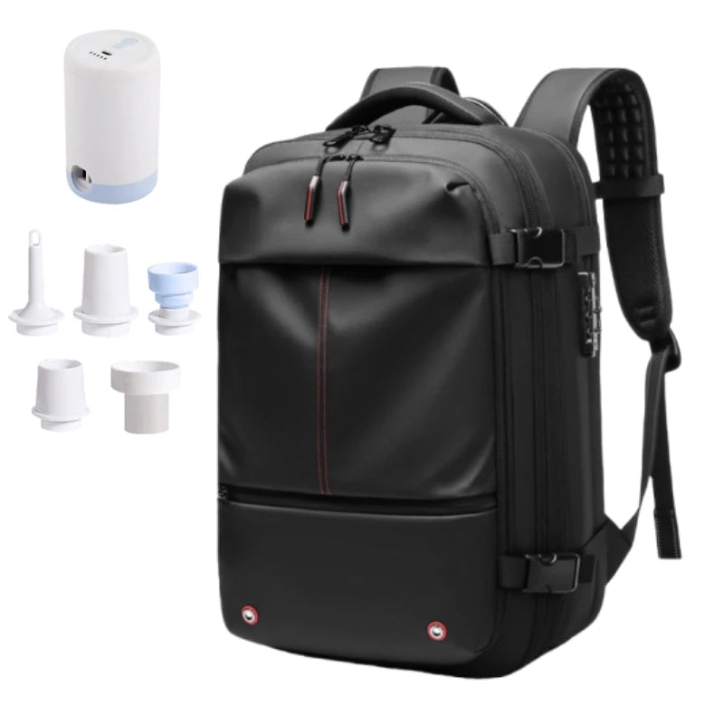 Travel Backpack with Vacuum Compression & 17” Laptop Compartment