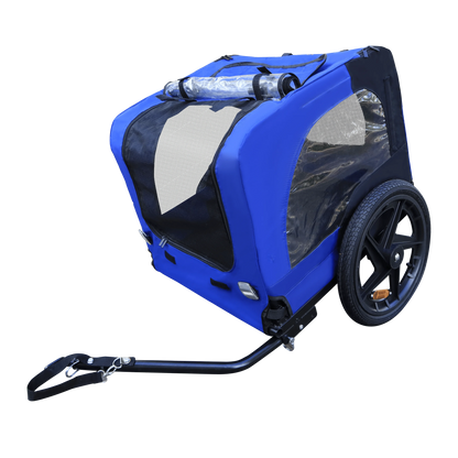 DB Blue 16-Inch Pet Bike Trailer Carrier