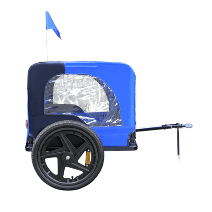 DB Blue 16-Inch Pet Bike Trailer Carrier