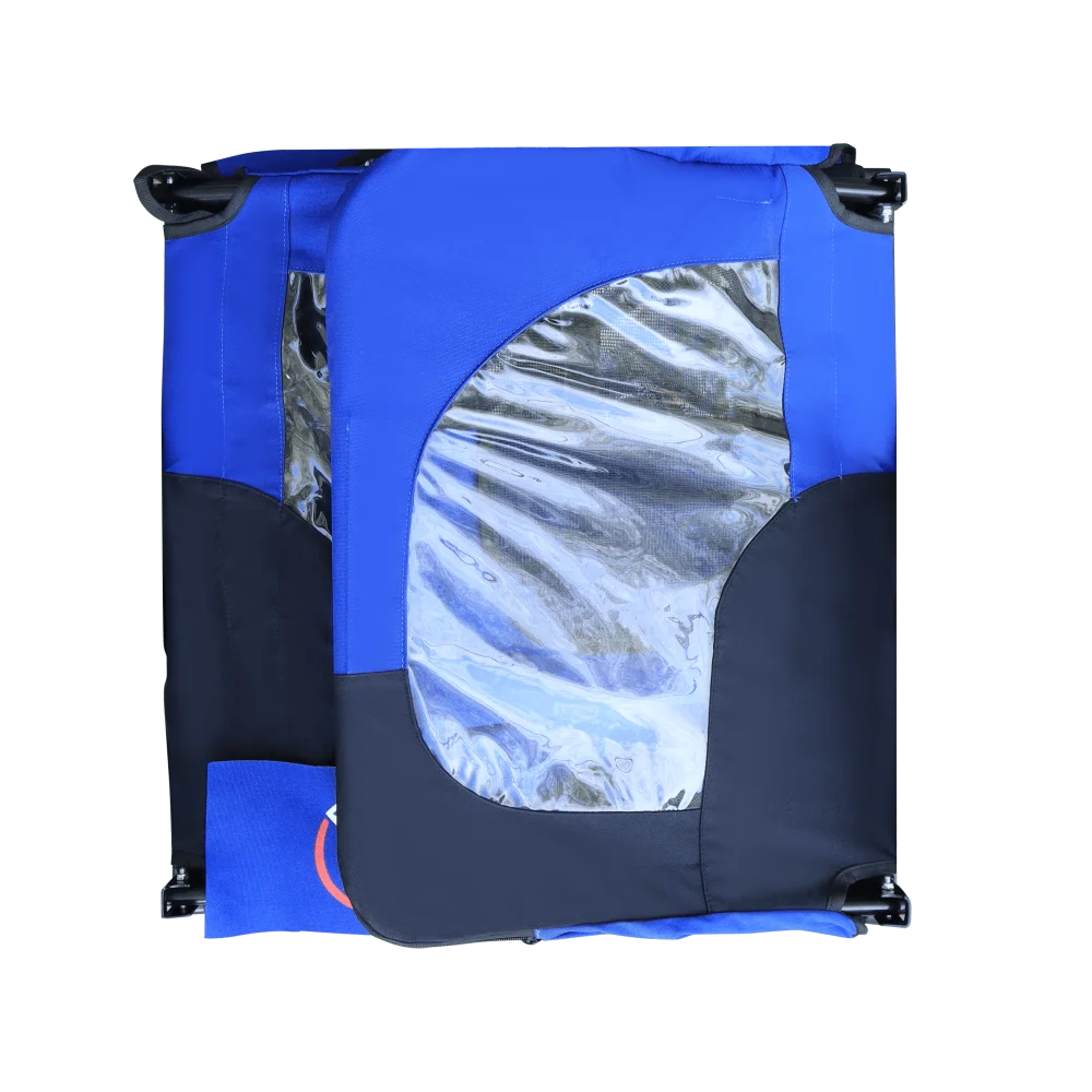 DB Blue 16-Inch Pet Bike Trailer Carrier