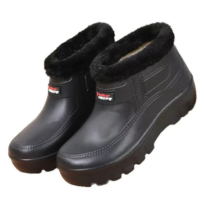 Men's Winter Outdoor Waterproof Snowy Cotton Boots