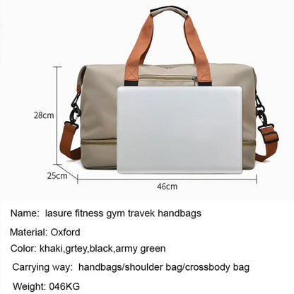 Portable Fitness Duffle Bag for Travel