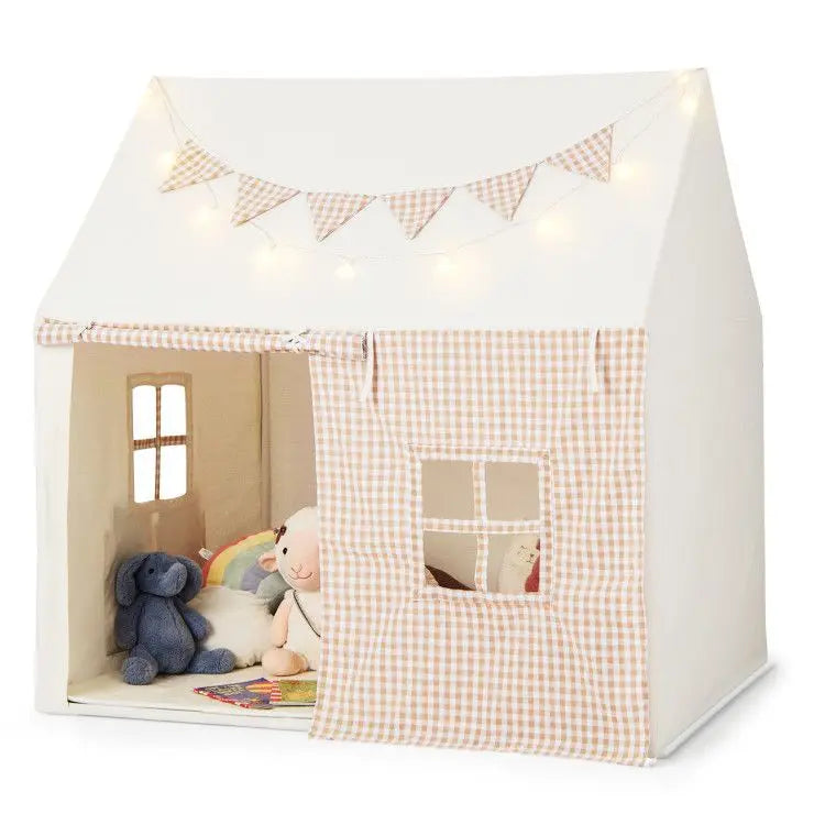 Large Kids Playhouse Tent with Padded Mat