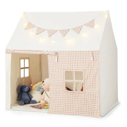 Large Kids Playhouse Tent with Padded Mat