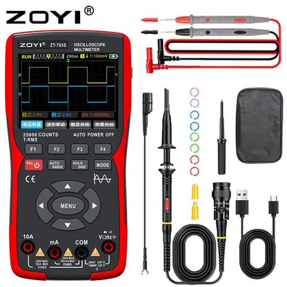 ZOYI ZT-703 Handheld digital oscilloscope multimeter
