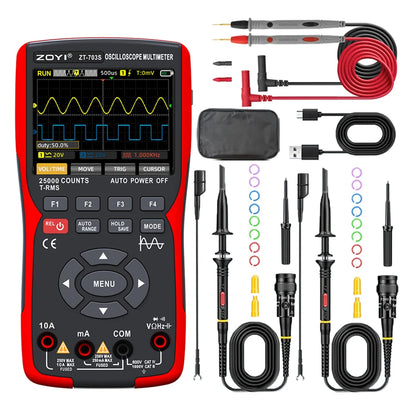 ZOYI ZT-703 Handheld digital oscilloscope multimeter