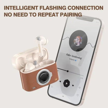 T18 Wireless Earbuds Sport Headphones Camera Style