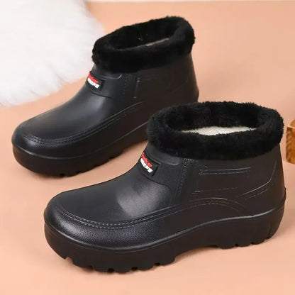 Men's Winter Outdoor Waterproof Snowy Cotton Boots