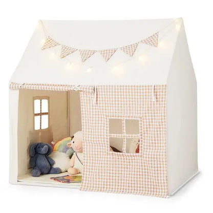 Large Kids Playhouse Tent with Padded Mat