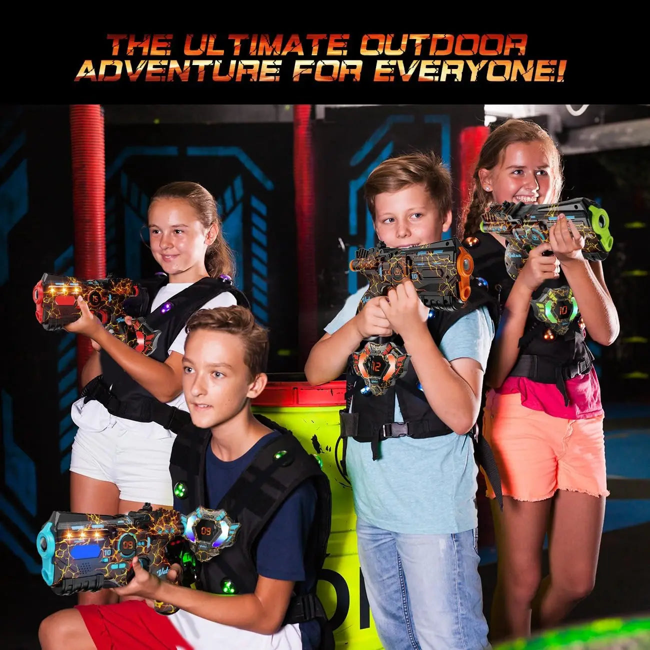 VATOS Team Battle Game Christmas Gift Infrared Laser Tag Guns