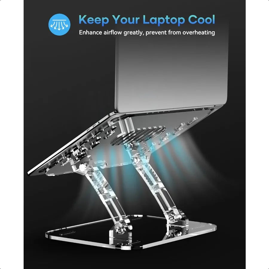 Adjustable Foldable Laptop Stand Ergonomic Portable Design
