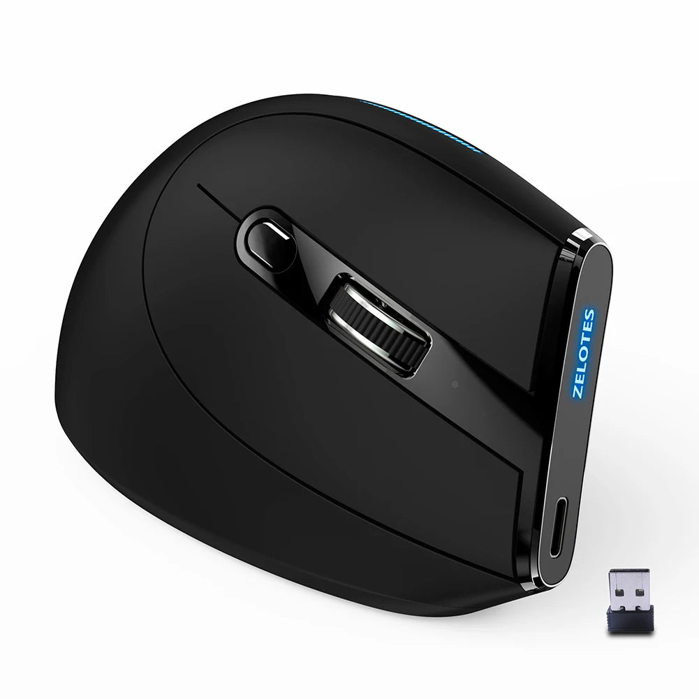 Ergonomic Vertical Mouse 2400 DPI Adjustable