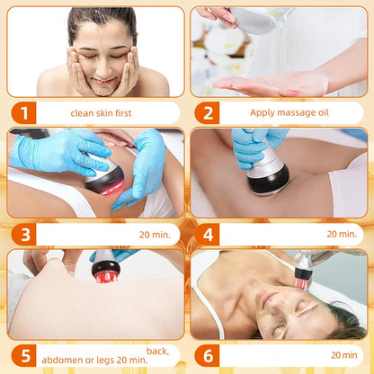 4-in-1 Cavitation Body Slimming Massage Device