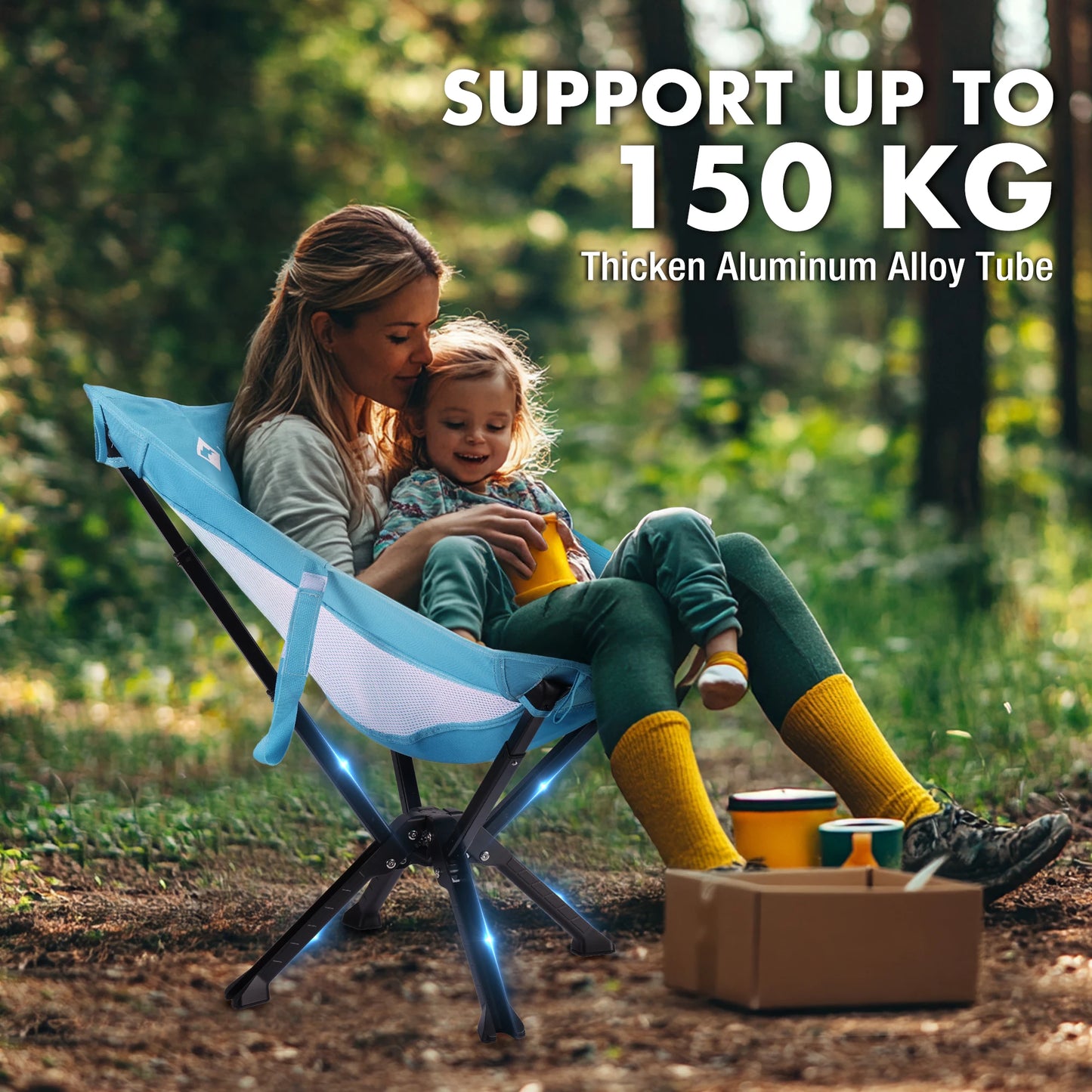 VILLEY Portable Folding Chair