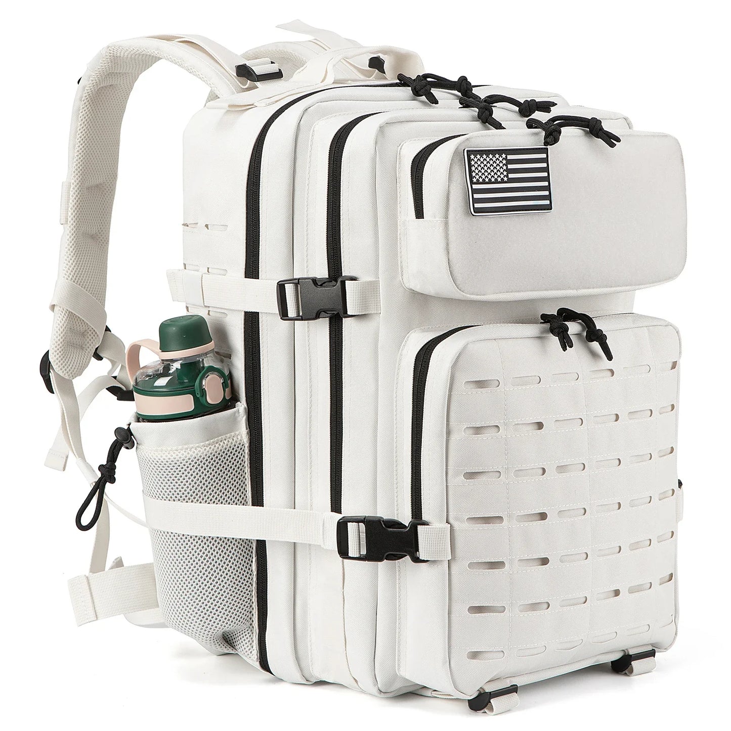 25L 45L Tactical Outdoor Backpack with Bottle Holder