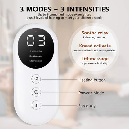 Smart Heating Air Compression Wireless Leg Massager