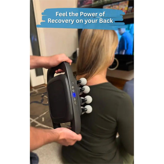 8-Head Deep Tissue Massage Gun Muscle Recovery