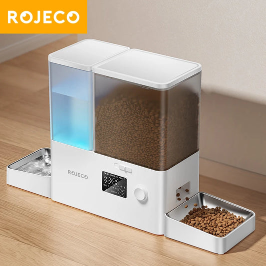 2-in-1 Automatic Pet Feeder Fountain