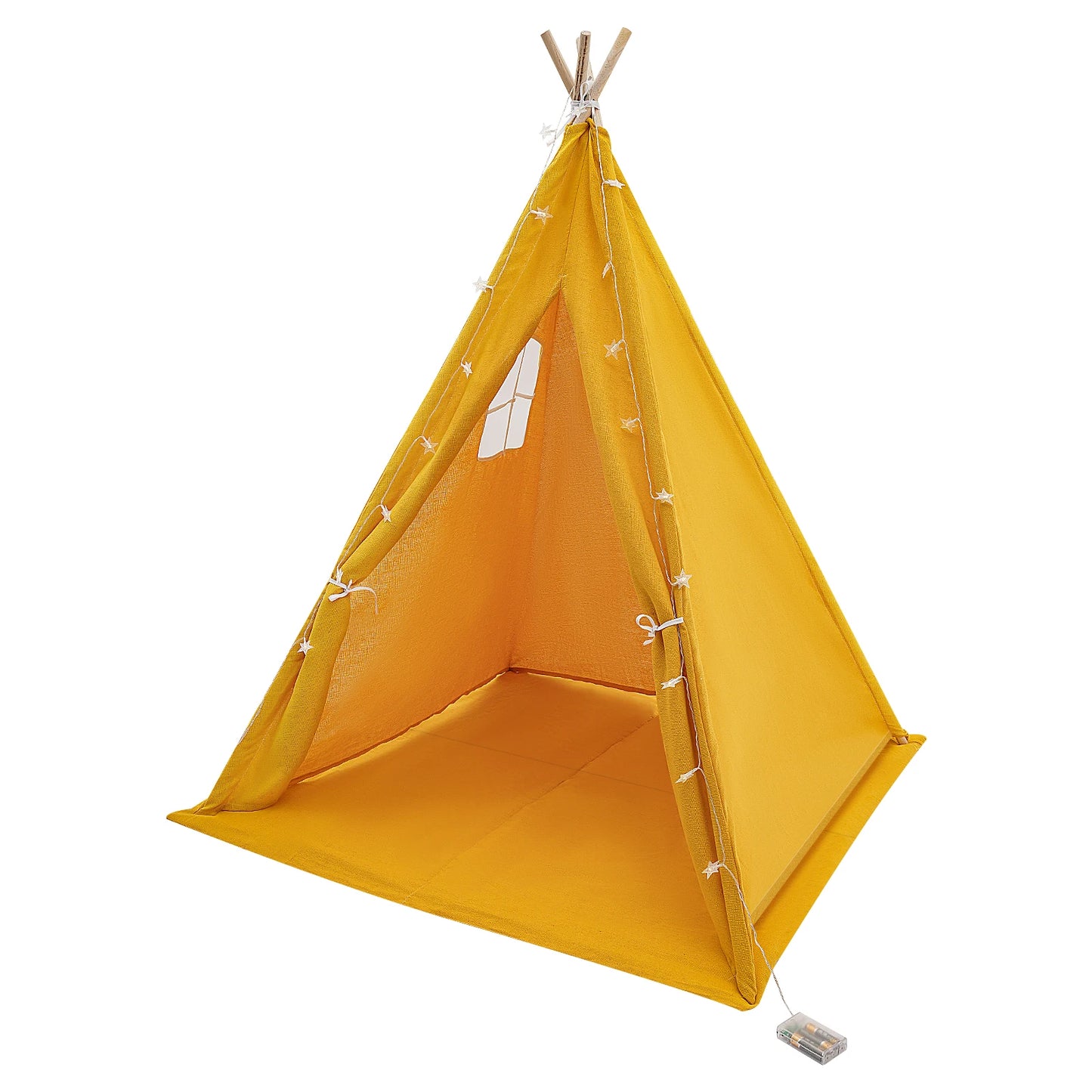 Portable Foldable Kids Play Tent with Lights