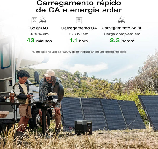 DELTA 2 Max Portable Solar Generator