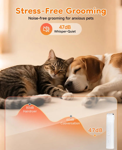 14-in-1 Cordless Dog Grooming Kit / Paw Trimmer