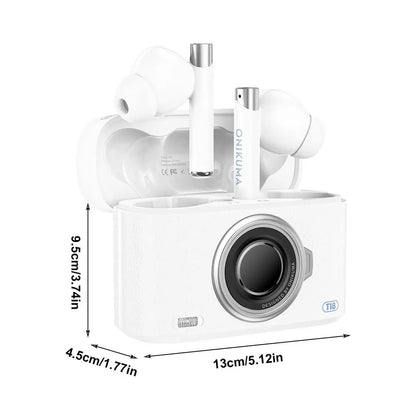 T18 Wireless Earbuds Sport Headphones Camera Style