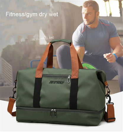 Portable Fitness Duffle Bag for Travel