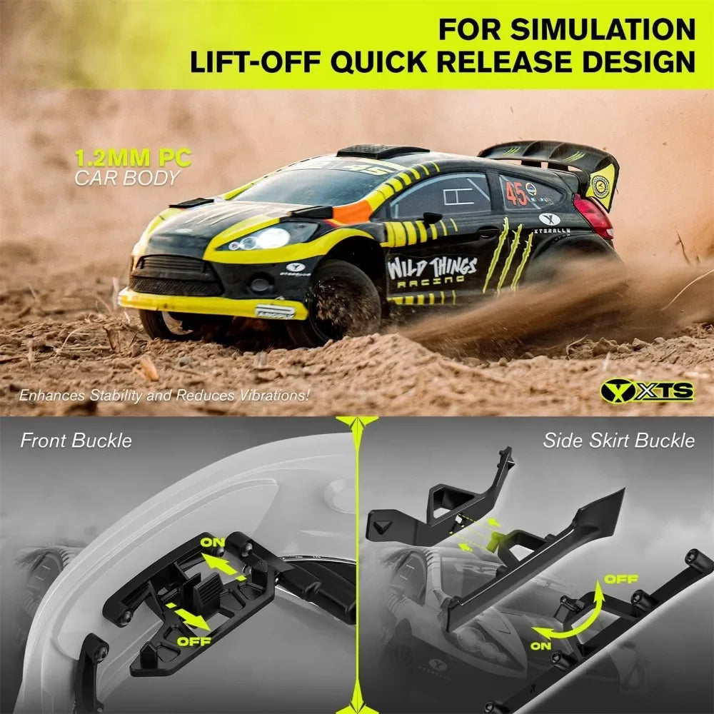 1/10 Brushless RC Drift Car 50MPH Gyro