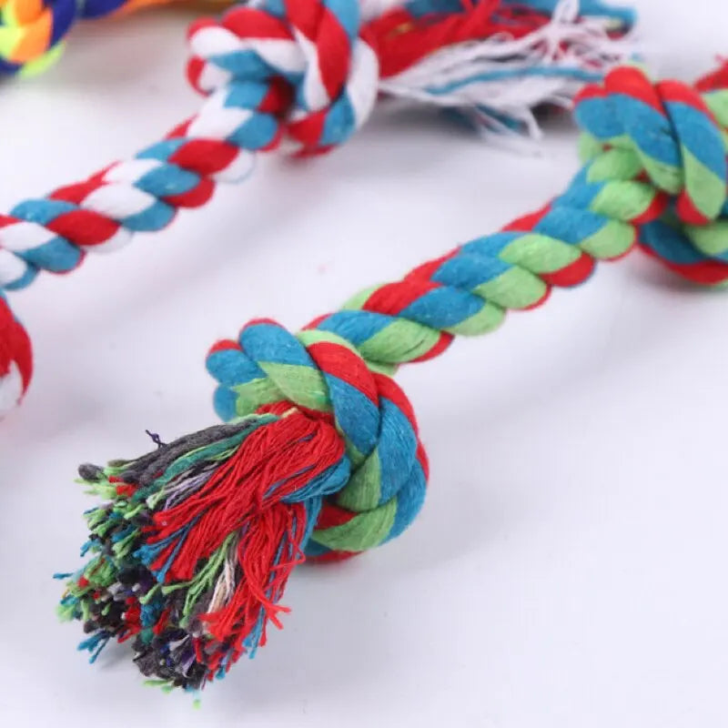 Toy Cotton Rope Knot for Small Dogs & Puppies: