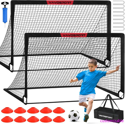 6x4 ft Portable Soccer Set for Toddler Youth Sports