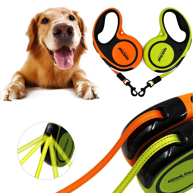 Portable 5Meters Automatic Retractable Dog Leash
