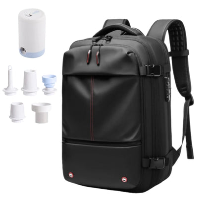Travel Backpack with Vacuum Compression & 17” Laptop Compartment