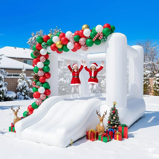 Toddlers Inflatable Bounce House with Slide