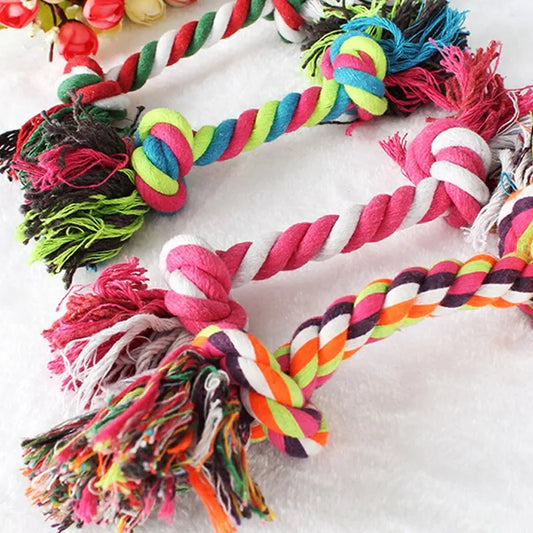 Toy Cotton Rope Knot for Small Dogs & Puppies: