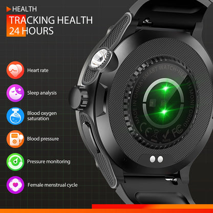 Smart Watch KT76 (Men, Sport, 3ATM Waterproof)