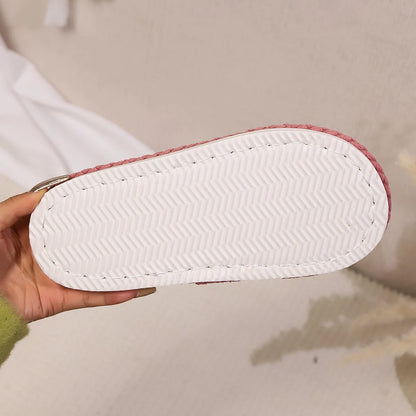 Women’s Cross Band Open Toe EVA Slippers