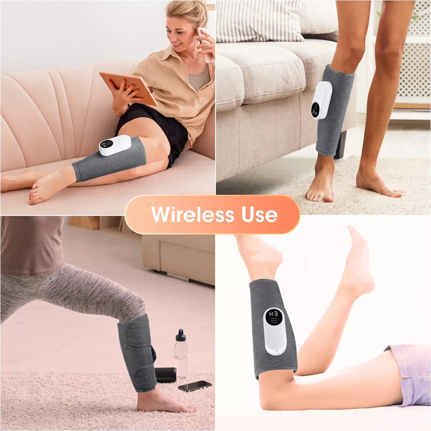 Smart Heating Air Compression Wireless Leg Massager